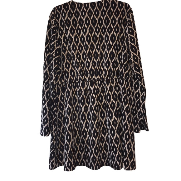 Live 4 Truth Faux Wrap Top Long Sleeve Dress All Over Print Size 2x - Picture 4 of 9